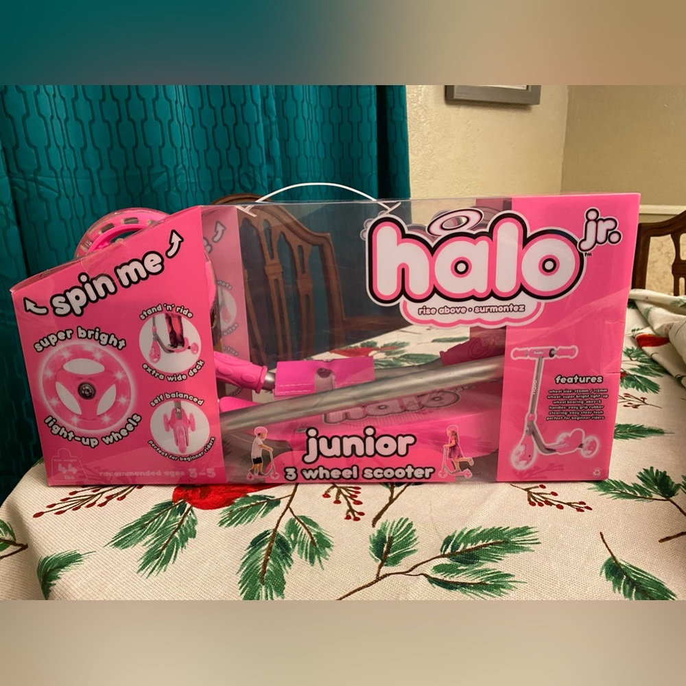 NEW Pink Halo Jr. Scooter